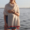Pure cashmere shawl