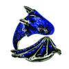 blue dragon ring, black dragon ring, blue dragon jewellery, black dragon jewellery, blue dragon, black dragon