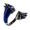 blue dragon ring, black dragon ring, blue dragon jewellery, black dragon jewellery, blue dragon, black dragon