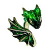 Black Emerald Dragon Ring