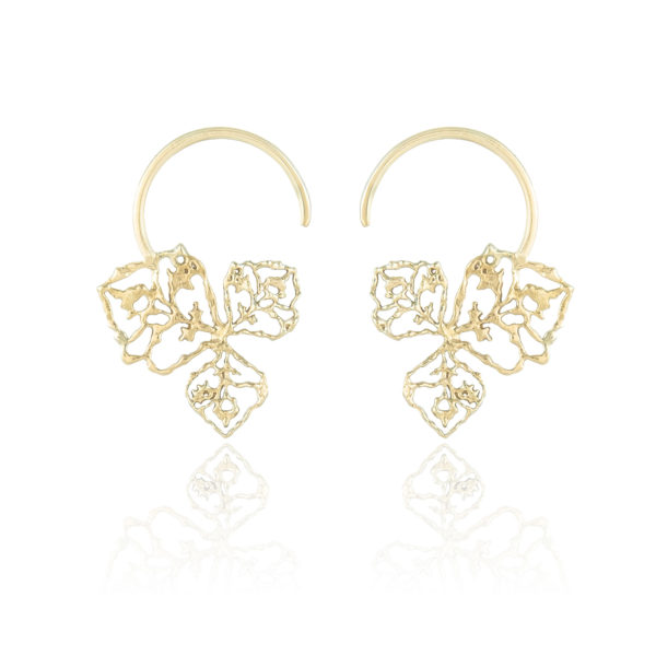 Natalie Perry Jewellery, Triple Petal Hoops