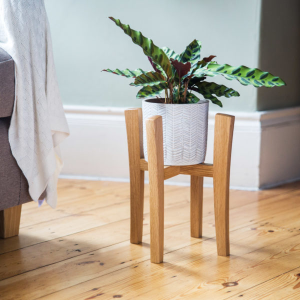 Plant Stand Handmade In Britain, Wooden Vase Stands Uk