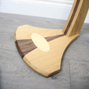 wooden guitar stand base