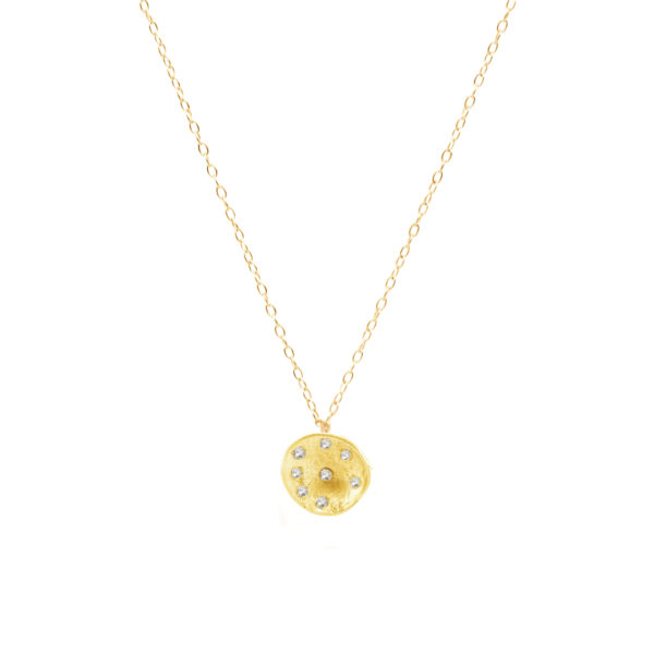 Gannymede necklace yellow gold