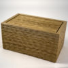 Oak textured surface jewellery box