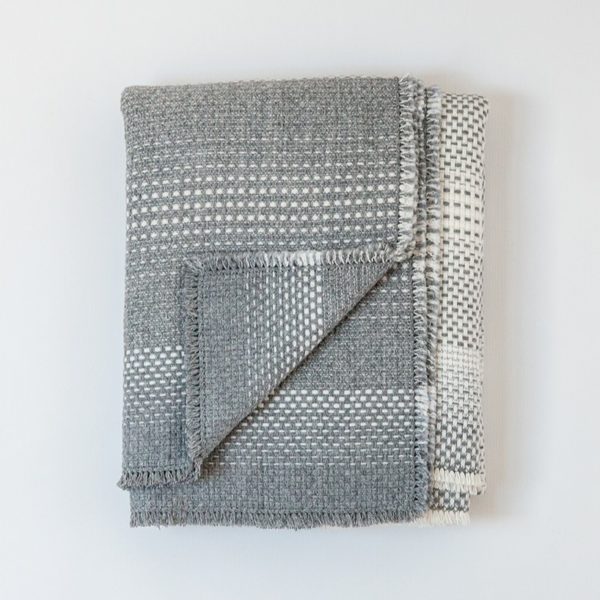 Louise Tucker_speckle blanket product shot_grey_square