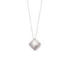 Silver mini pillow necklace -Heather O'Connor