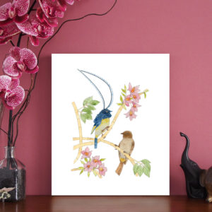 bird of paradise giclee print