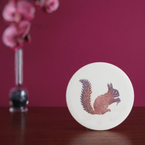 squirrel wall hanging