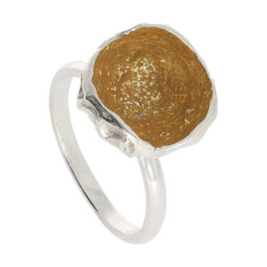 Silverkupe Golden Seed Ring