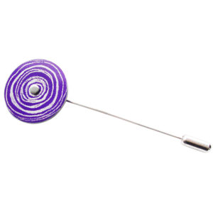 Purple suffragette pin