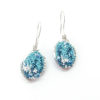 jewellery - blue beaded earrings