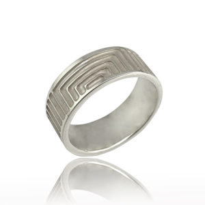 Linear Ring Band Unisex