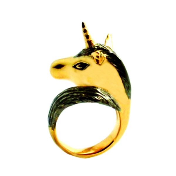 Black Knight Unicorn Ring_Monvatoo