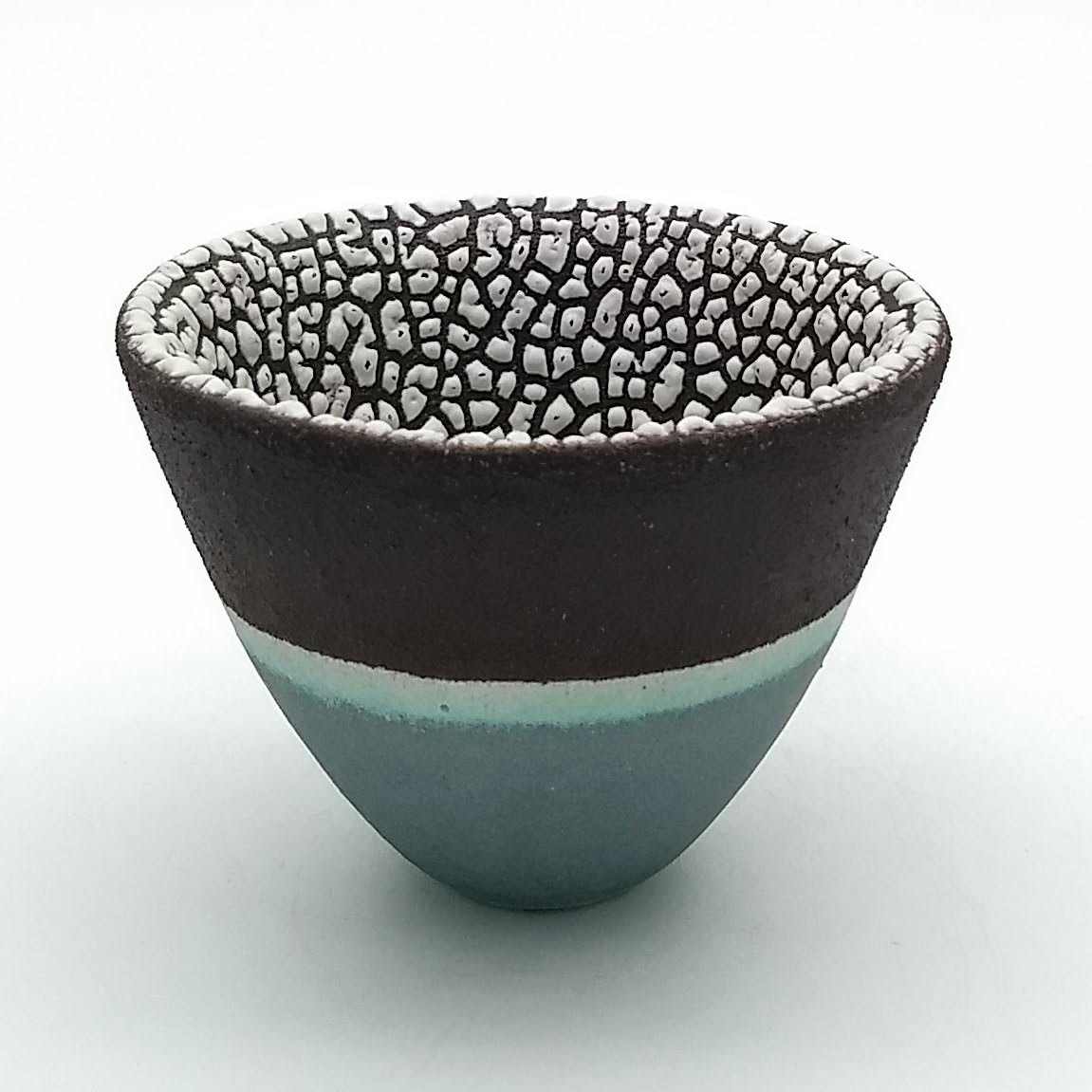 Textured Decorative Ceramic Bowl