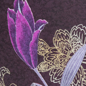 purple kimono sketch design