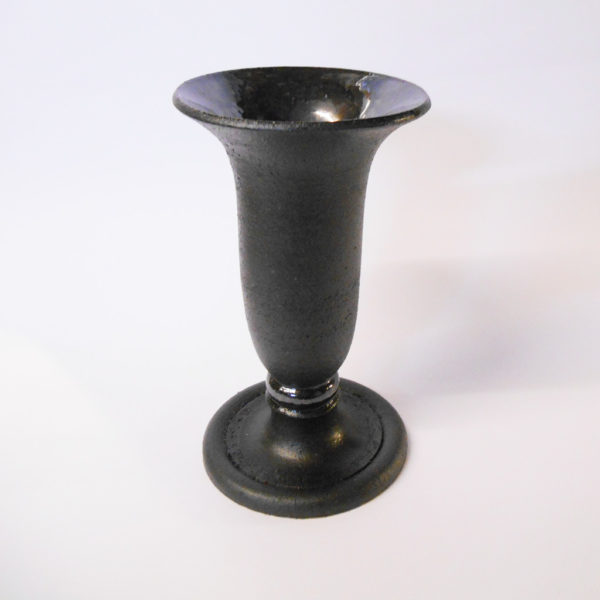 Black and Brass Vase