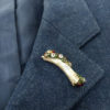 jewellery - beaded brooch
