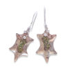 jewellery - holly leaf earrings
